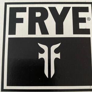 FRYE short black boots SZ 9M